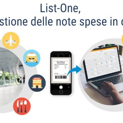 LIST-ONE PER DIGITALIZZARE LA GESTIONE DELLE NOTE SPESE