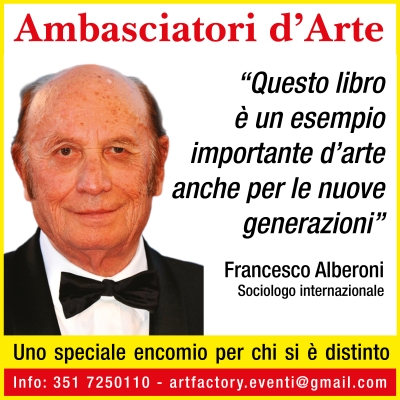 Più di 30 personalità per un libro unico nel suo genere: Ambasciatori d’Arte 