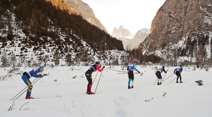 LA GF DOBBIACO-CORTINA È UN GIOIELLO: UNA DOLCE SCIVOLATA FINO A CORTINA