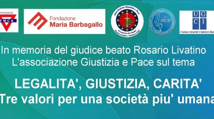 LEGALITÀ, GIUSTIZIA, CARITÀ: A CATANIA LA CONFERENZA PER UNA SOCIETÀ PIÙ UMANA