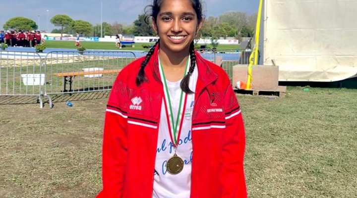 Un bronzo tricolore per Lorenza De Silva ai Campionati Italiani Cadetti