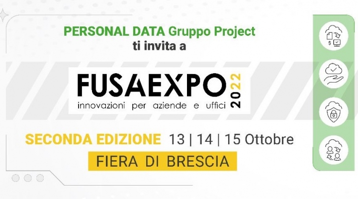 Personal Data partecipa a Fusa Expo 2022