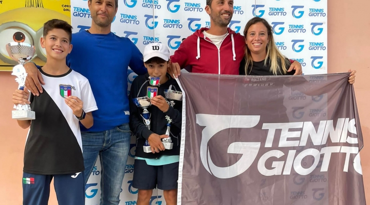 Il Tennis Giotto festeggia due titoli regionali nell’Under12