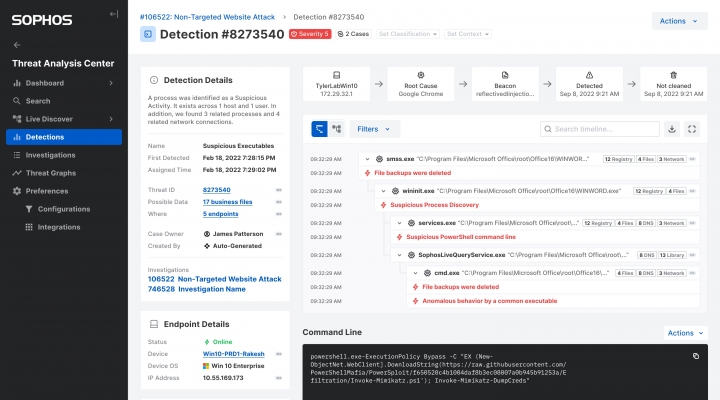 Il servizio Managed Detection and Response (MDR) di Sophos diventa compatibile con le tecnologie di cybersicurezza di terze parti   