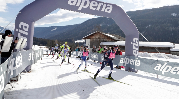 AMBIENTE, SPORT E NATURA. LA GF VAL CASIES SCIA CON I CAMPIONI