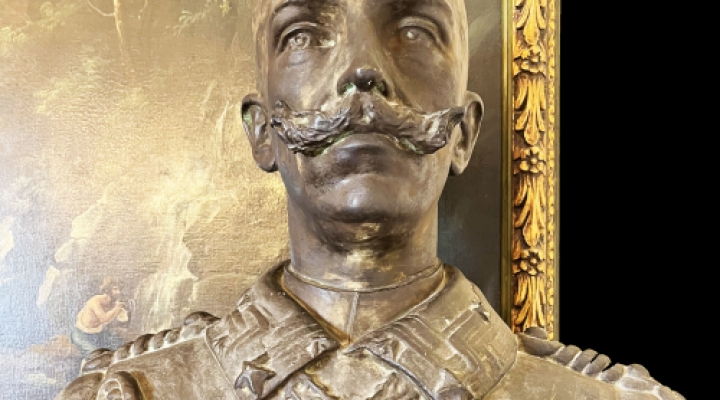 Rinvenuto un importante busto di Re Vittorio Emanuele III di Savoia