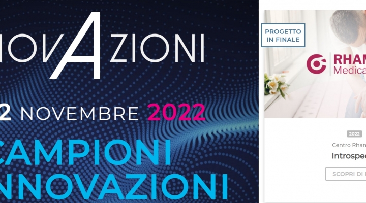 Introspecto, il progetto di riabilitazione innovativa finalista nazionale al premio Campioni di Innovazioni