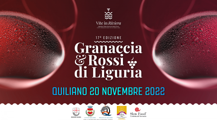 QUILIANO SI TINGE DI GRANACCIA & ROSSI DI LIGURIA DAL 18 AL 20 NOVEMBRE 2022