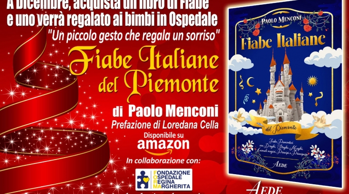 Un libro di fiabe per regalare un sorriso ai bimbi in ospedale. 