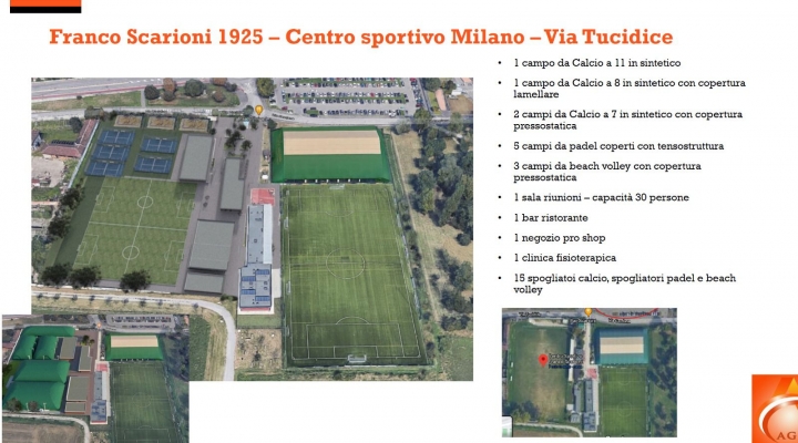 Milano: rinasce il Centro Sportivo Scarioni, intervento di 12.5mila mq