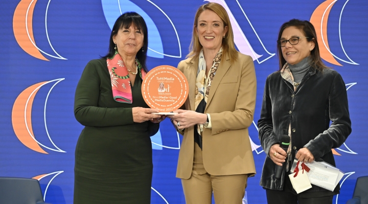 A Roberta Metsola l'Award 