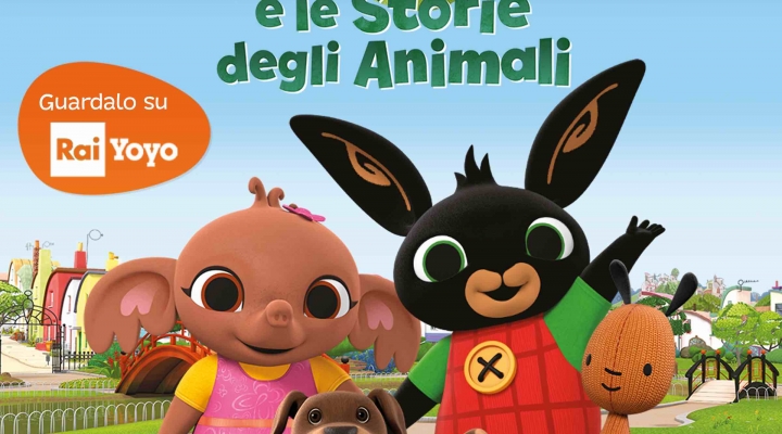 PER LA PRIMA VOLTA IN TELEVISIONE 'BING E LE STORIE DEGLI ANIMALI'