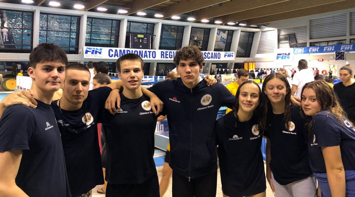 Due titoli toscani per la Chimera Nuoto al Campionato Regionale Assoluto 