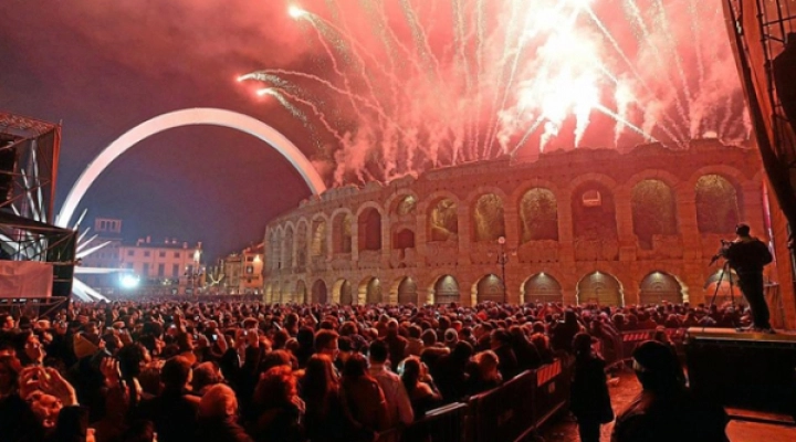 Verona, in piazza Bra Capodanno con Rtl 102.5 e radio Zeta: ecco chi ci sarà