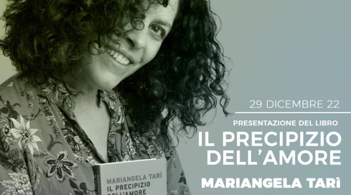 Mariangela Tarì all'Ubik di Taranto pre Premio Taranto Poesia e Impegno Civile