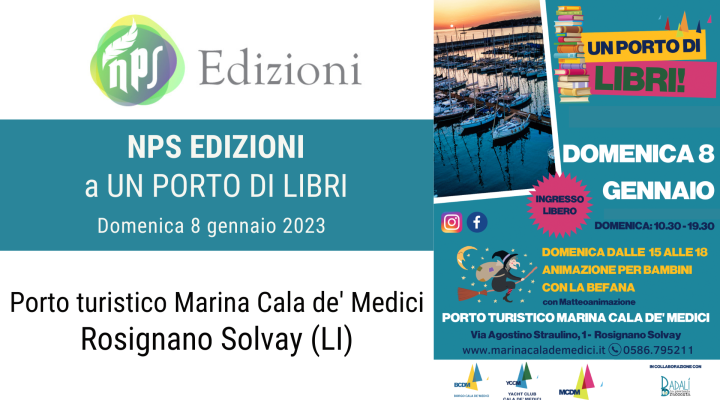 NPS Edizioni alla fiera Un porto di libri - Rosignano Solvay