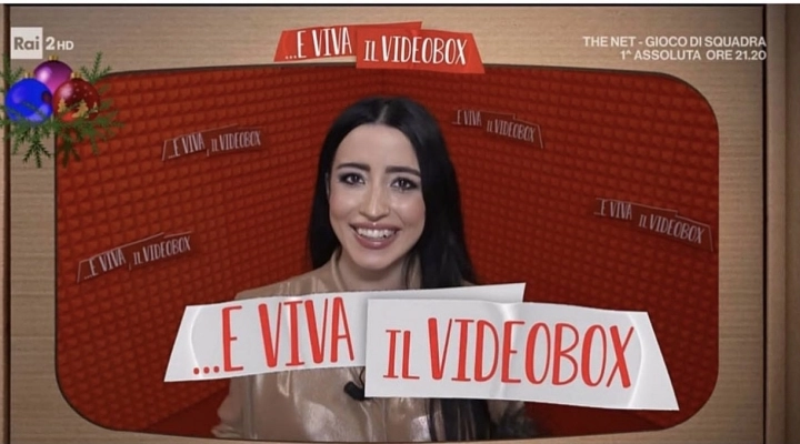 Muriel Mamusi di Perugia ospite a Rai2 EVIVAILVIDEOBOX 