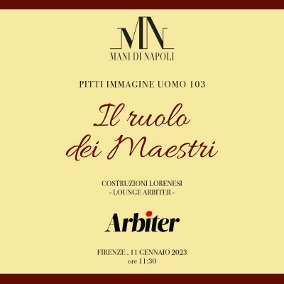 L’associazione “Le Mani di Napoli” si presenta al Pitti. Ospite il sindaco di Firenze Nardella