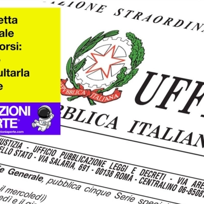 Gazzetta Ufficiale Concorsi: come consultarla online