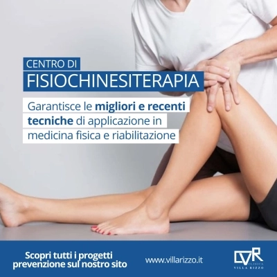 Fisiokinesiterapia a Siracusa Clinica Villa Rizzo