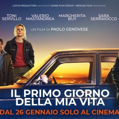 “IL PRIMO GIORNO DELLA MIA VITA” all’Uci Cinemas di Parco Leonardo