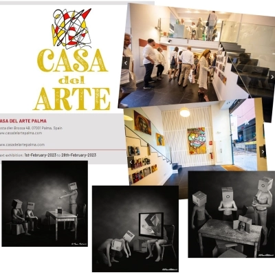 Marco Mattiuzzi espone nella CASA DEL ARTE PALMA (Palma, Spagna)