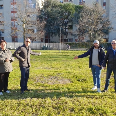 MUNICIPIO IV, VIA MAMMUCCARI: ANCORA NESSUNA TRACCIA DEL CAMPO DA CALCIO E DELL’AREA GIOCHI PROMESSI 18 MESI FA