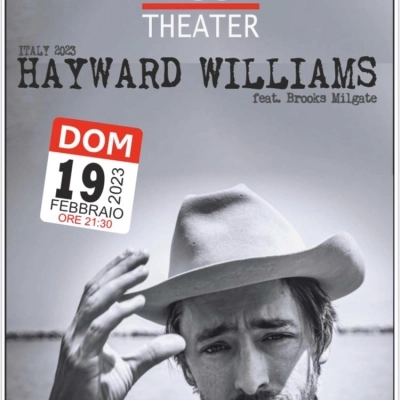 All'LSS Theater, l'associazione Volume Aps presenta il concerto di Hayward Williams feat. Brooks Milgate