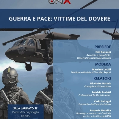 A Roma  “Guerra e pace: vittime del dovere”