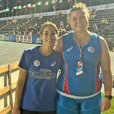 Chiara Salvagnoni e Anna Visibelli in pedana ai Campionati Italiani Assoluti