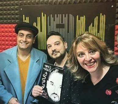 Nunzio Bellino e Giuseppe Cossentino hanno presentato  il libro - fumetto L'Uomo Elastico ai microfoni di New Radio Network