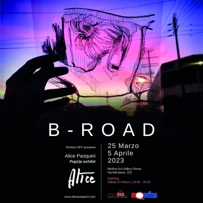 B - ROAD Alice Pasquini PopUp exhibit