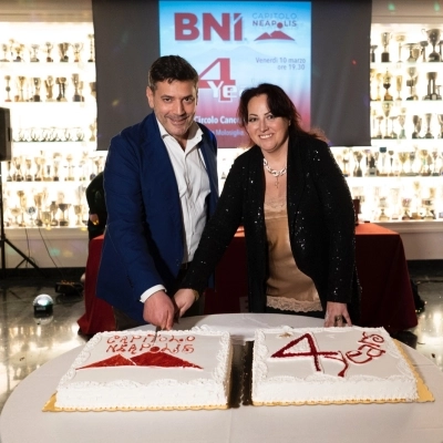 BNI NEAPOLIS: QUATTRO ANNI DI SUCCESSI, 5 MILIONI DI EURO DI AFFARI SOLO NEL 2022. È FESTA AL CANOTTIERI NAPOLI!