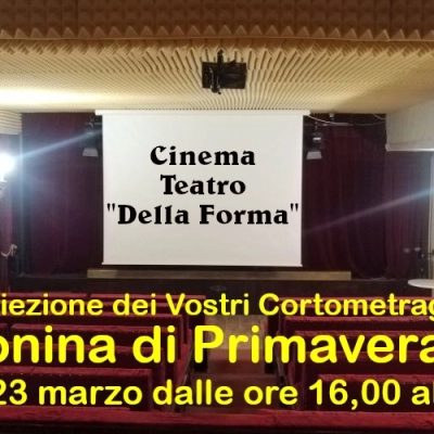 “MARATONINA DI PRIMAVERA” Proiezione Gratuita di CORTOMETRAGGI