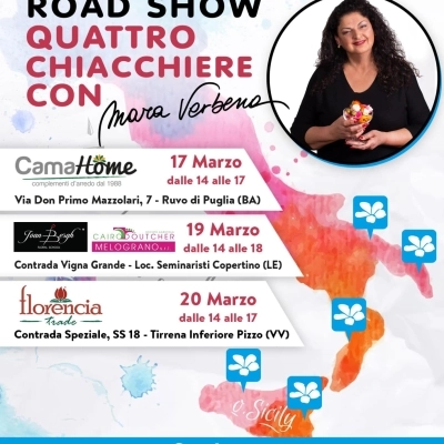 Lecce, con Mara Verbena il road show del fiorista 4.0 