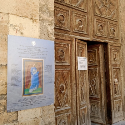 La collettiva pittorica “Angeli Nascosti - Hidden Angels”  approda alla Chiesa di San Giorgio dei Genovesi a Palermo.  Gli artisti raccontano il rapporto tra l’uomo e gli esseri spirituali a servizio di Dio