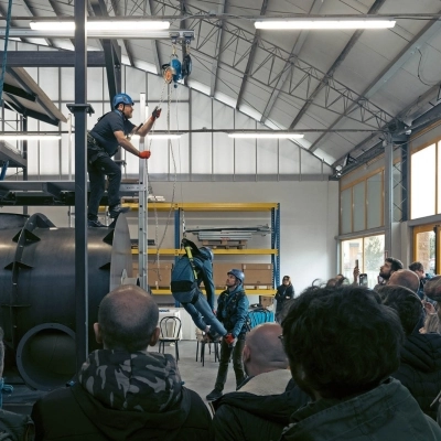 Inaugurata a Sansepolcro una palestra per la sicurezza sui luoghi di lavoro