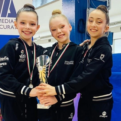 La Ginnastica Petrarca sul podio del Campionato Regionale di Squadra Allieve