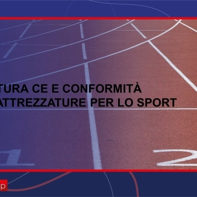 Marcatura CE attrezzature per sport