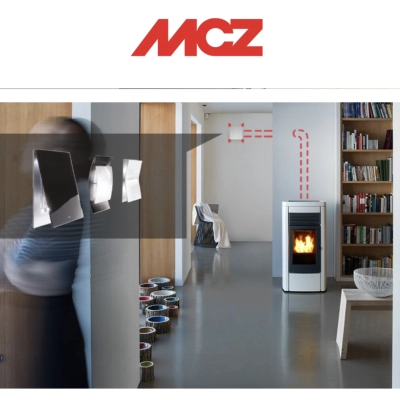 MCZ: LE STUFE AD ARIA SONO LE STUFE IDEALI PER SCALDARE VELOCEMENTE UN AMBIENTE A VENTILAZIONE FORZATA