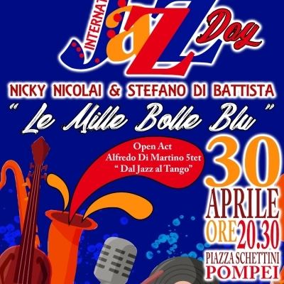 Jazz Day a Pompei con Nicky Nicolai e Stefano Di Battista il 30 Aprile