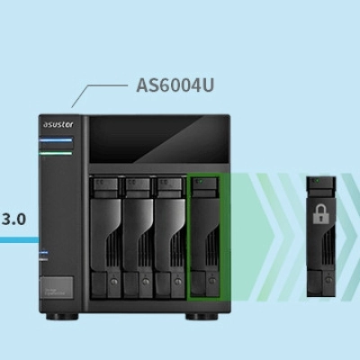 L'unità ASUSTOR AS6004U e MyArchive rivoluzionano le modalità d'espansione dei NAS