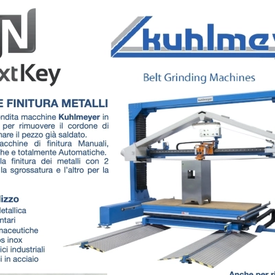 Macchine pulitura metalli e finitura superficiale