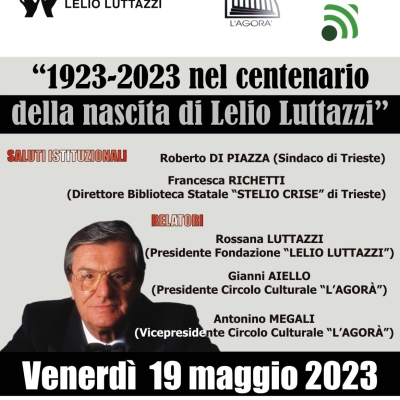 Il Circolo Culturale “L’Agorà” ed il centenario di Luttazzi