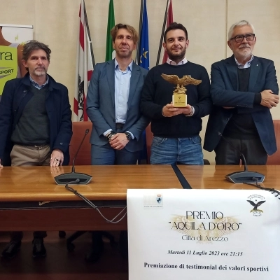 “Aquila d’Oro”, terza edizione del premio ai valori dello sport