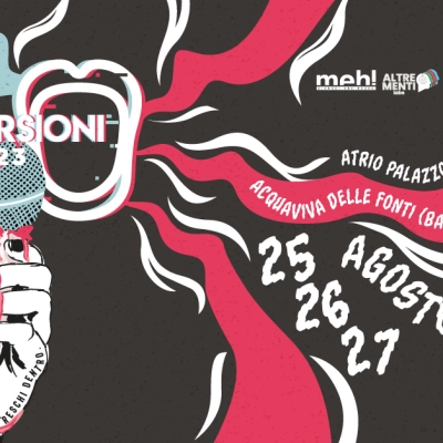 DISTORSIONI FEST 2023, 25 - 26 - 27 AGOSTO