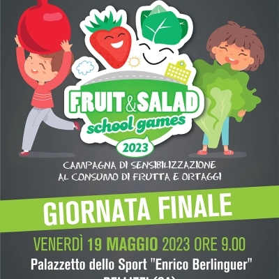 Tutto pronto per la finale nazionale di Fruit & Salad School Games 2023