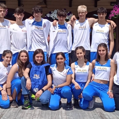 Alga Atletica Arezzo, bei risultati ai Campionati di Società Allievi e Cadetti