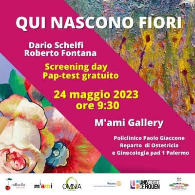 “Qui nascono fiori”, al Policlinico “Paolo Giaccone” di Palermola bipersonale degli artisti Roberto Fontana e Dario Schelfi