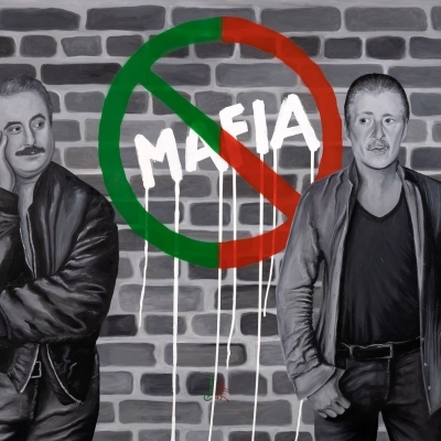 Riccardo Gaffuri presenta Duel n.35 - David & Golia, l'opera ispirata a Falcone e Borsellino